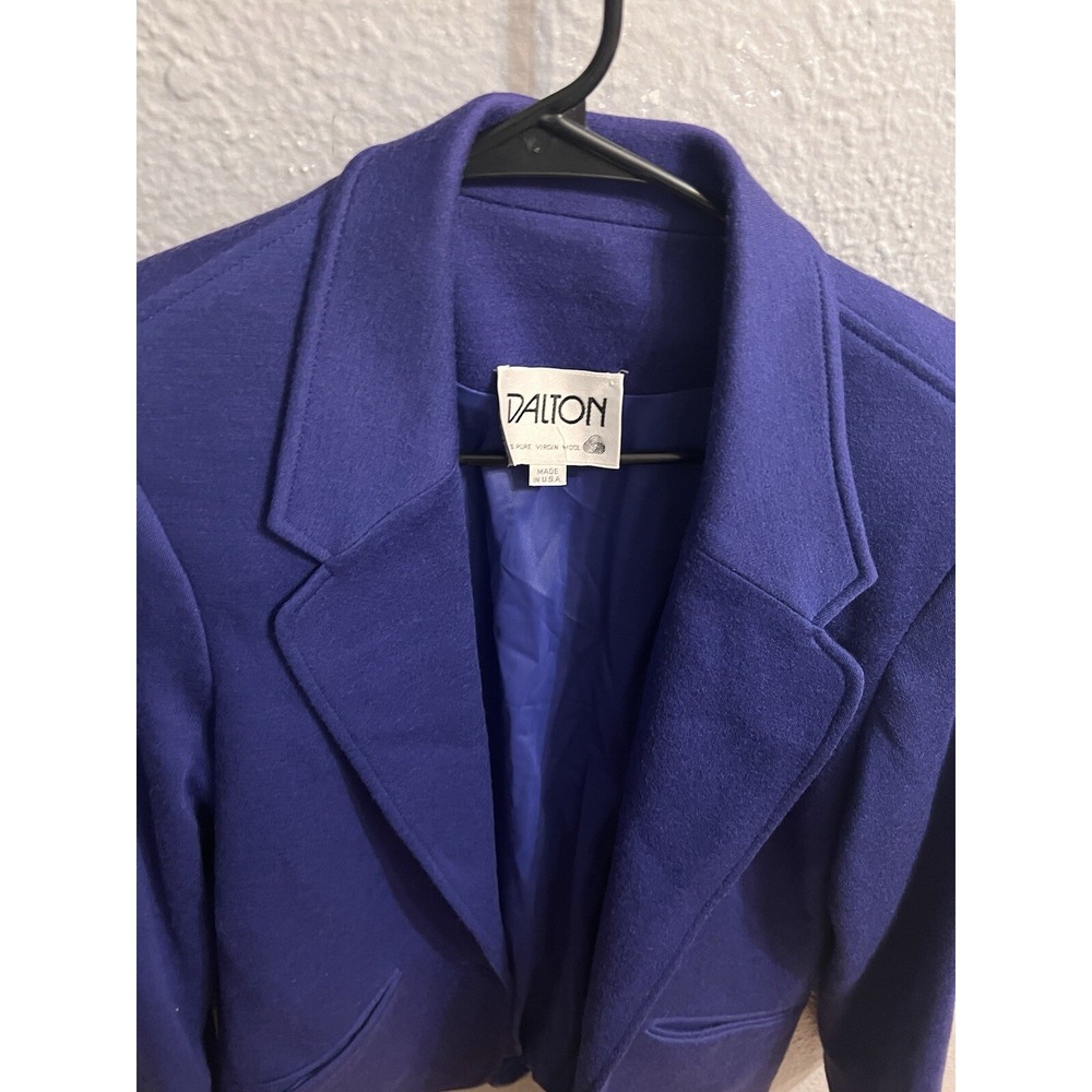 Womens Purplish  Dolton‎ Skirt And Blazer Size 8 Suit - Picture 5 of 8